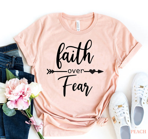 Faith Over Fear — Declaration Tee
